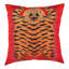 Pasargad Turkish Fine Silk tiger Pillow 16"-1297164364-1297164367