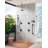 Moen Eco-Performance 5-Function Handheld Shower with 30-Inch Slide Bar and 69-Inch Hose-29678639