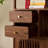 Chinese style solid wood display bookcase