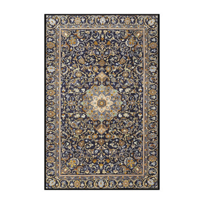 Tapis oriental tissé à la machine Clyta