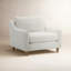Chaise et demi rembourrée Evony