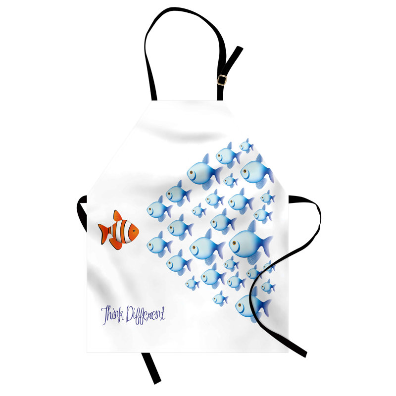 No Pattern Bib Apron
