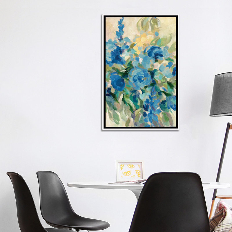 «Flower Market III» par Silvia Vassileva - reproduction d'art, H 40 po x l 26 po x P 1,5 po, Aucun mat