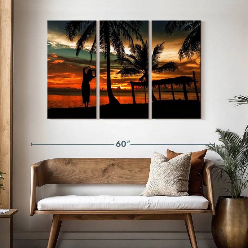 Gillard Beach Summer Leisure, H 32 po x l 50 po