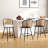 Cane Back Upholstered Stool-1323822629-1323822628-1341117654