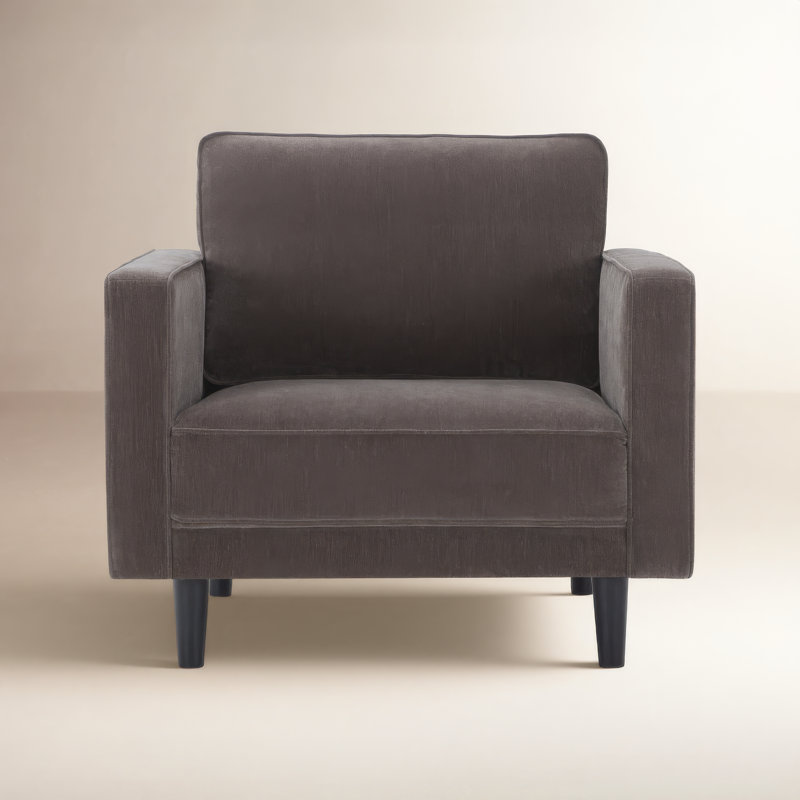 Curt Upholstered Armchair, Storm Performance Chenille