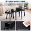 Ensemble de 3 tables basses gigognes Triangle-238034786