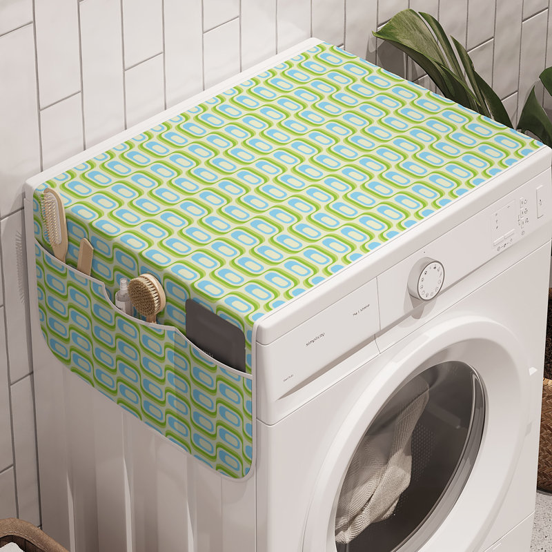 East Urban Home Vintage Washing Machine Organizer Pack of 2 47" x 18.5"