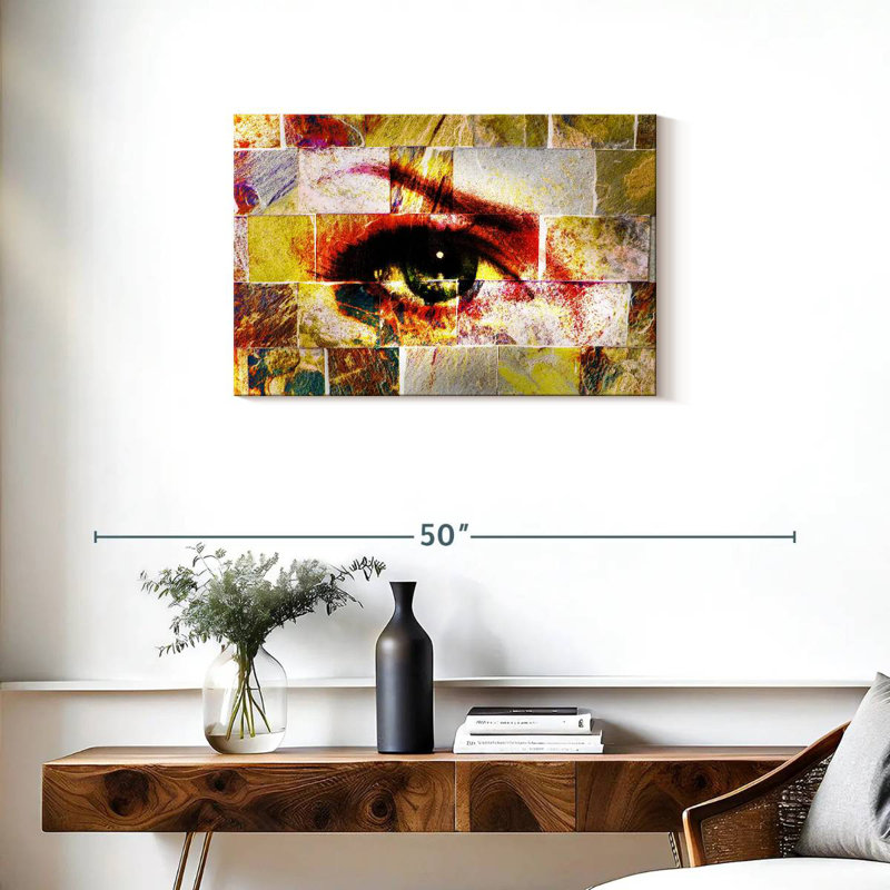 Shuttleworth Abstract Gaze, 20" H x 30" W