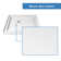 Flex 36" W x 36'' D x 74.75" H Semi-Frameless Square Shower Enclosure with Towel Bar and Base Included