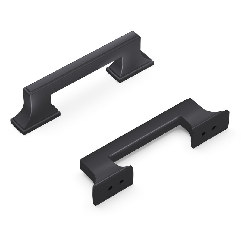 Brownstone Bar / Handle Pull, 3 3/4", Matte Black