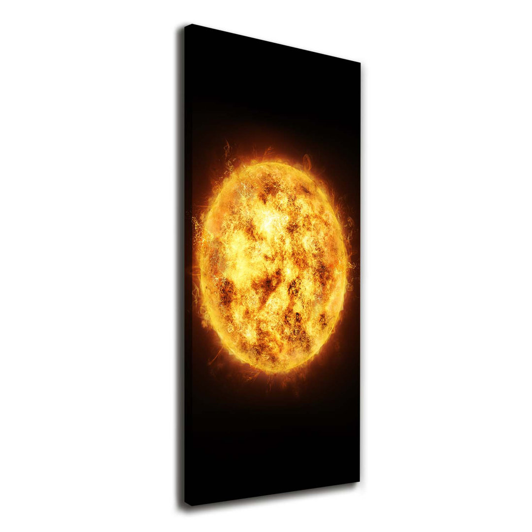 Sonne - Kunstdrucke auf Leinwand - Wrapped Canvas