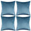 Ensemble de 4 housses de coussin en velours-118135130-118135125