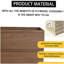 Armoire de salle de bain murale de 36 pouces (seulement la partie armoire)-120406491