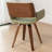 Hitney Faux Leather Swivel Dining Armchairs-1441675871