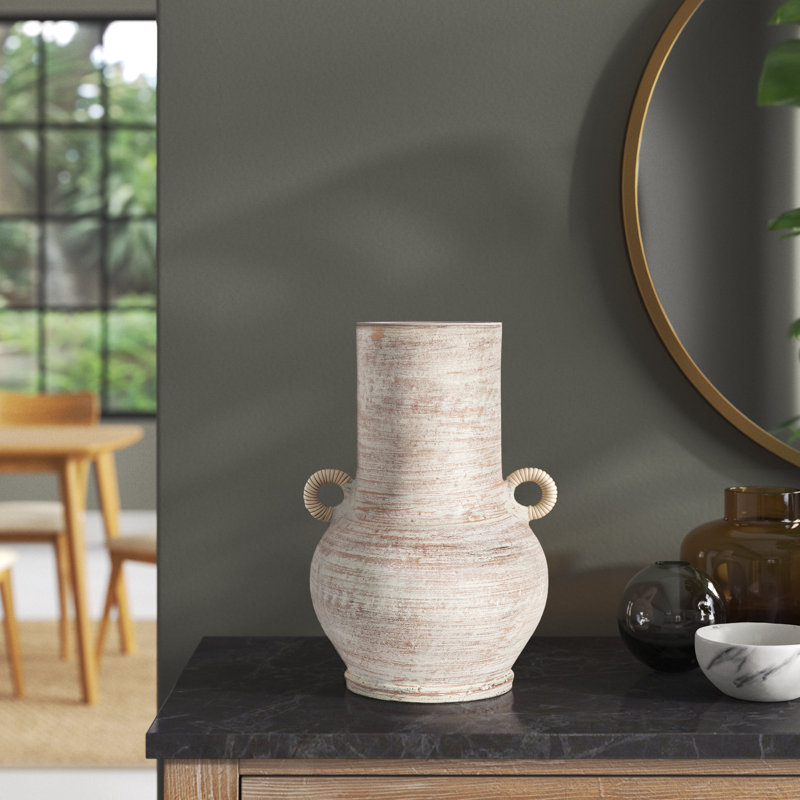 Janet Handmade Terracotta Table Vase