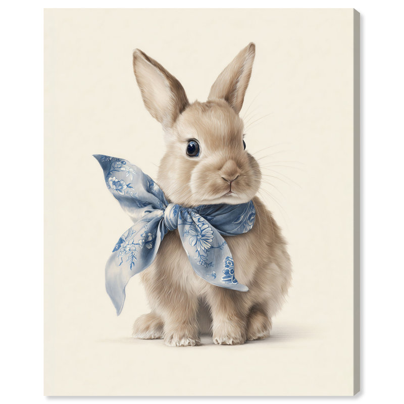 Toile Rabbit II, reproduction sur toile par Art Remedy, tendue sur châssis, 20 x 24, 20"H x 24"W, Gallery Wrapped
