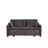 Modern Sofa Bed 3-In-1 Adjustable Sleeper With Pullout Bed Soft Corduroy Convertible Sleeper Sofa Bed-1895253062