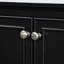 Base de meuble-lavabo noir 30 po, bois massif et armoire avec portes et tiroir, multifonctionnel, tablette réglable, base à assembler requise de 30 po, peint, fonctionnel-121099493