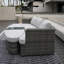 226.1cm Wide Wicker Patio Daybed with Cushions-1288217182
