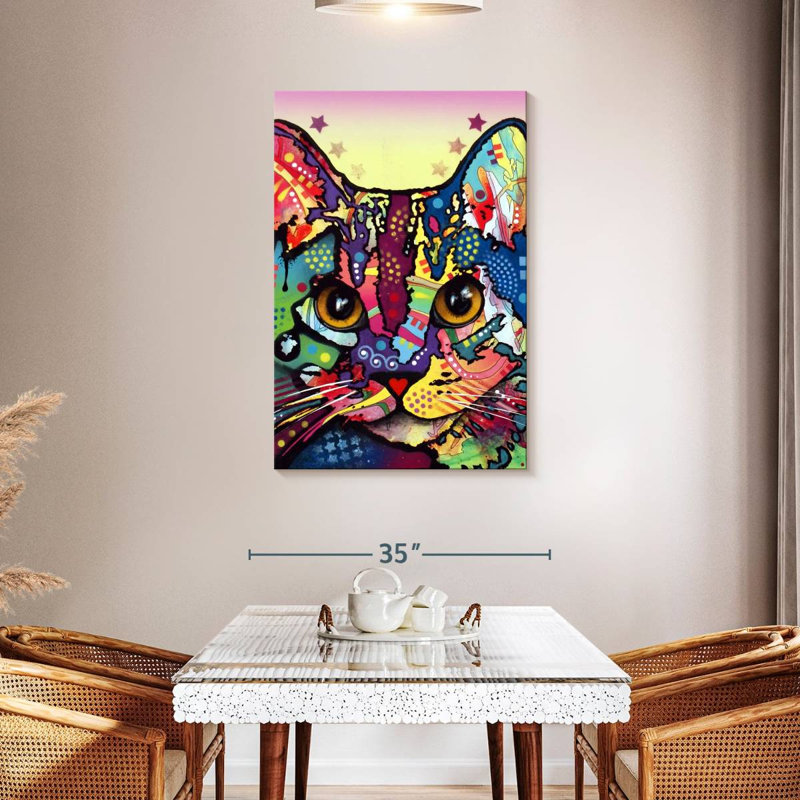 Brampt Maya Cat, 45" H x 30" W