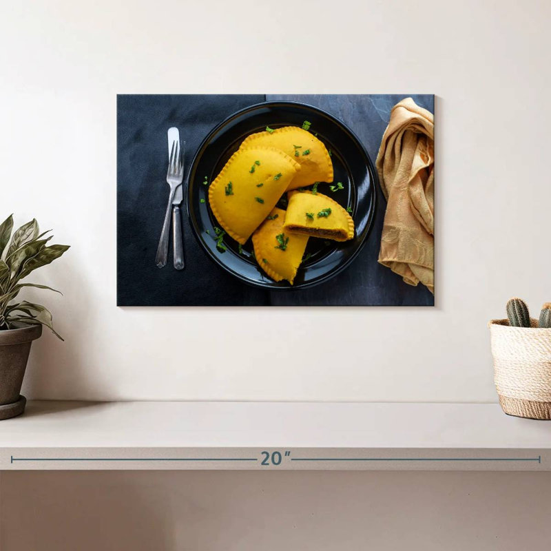 Yarlin Jamaican Beef Turnovers, 8" H x 12" W