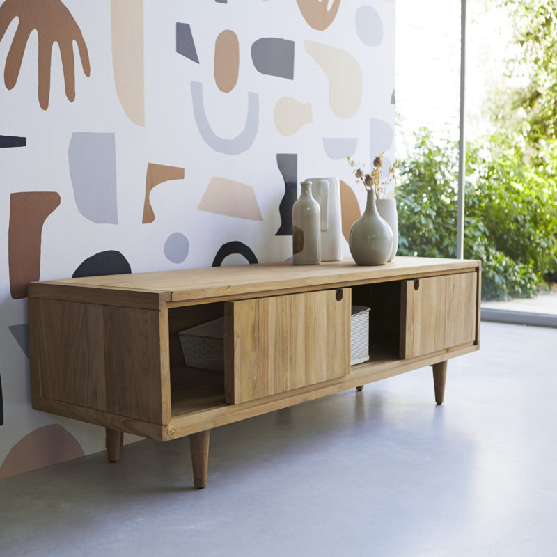 Jonàk TV Stand, Teak
