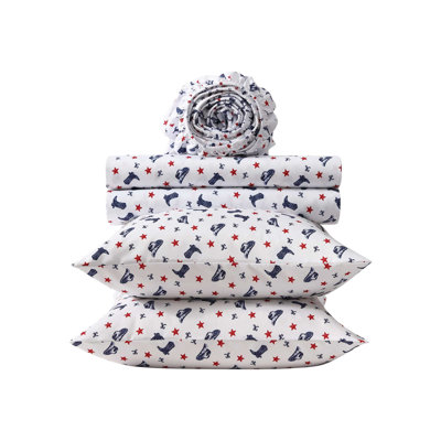 Wrangler Printed Cozy Novelty Sheet Sets