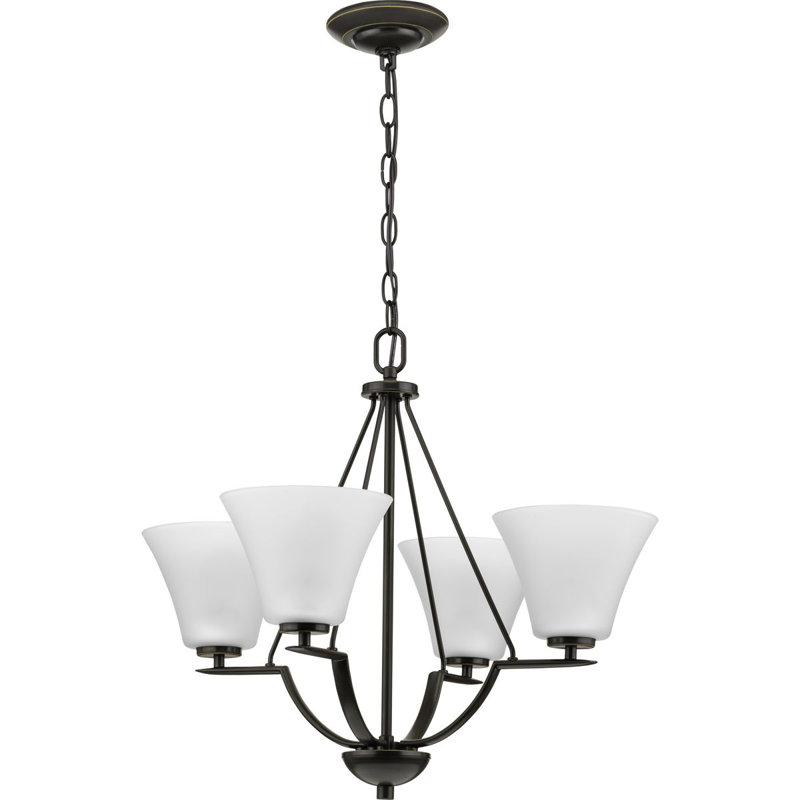 Lustre empire à 4 lumières Karla