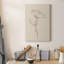 Floral Contour Study IV - Reproduction de dessin sur toile tendue-422542226