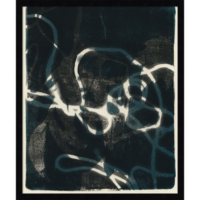 Shifting Shadows II by Victoria Barnes Wood Framed Wall Art Print