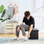 Repose-pieds en cuir Markeitha-473585201