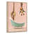 Floating Frame Natural Wood selected