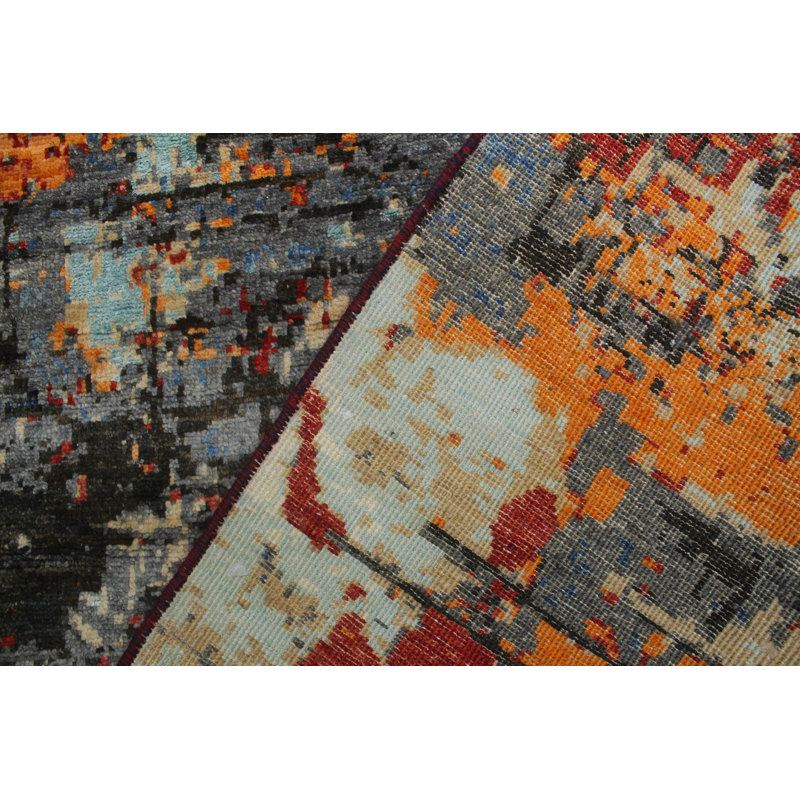 Kellyanna One-of-a-Kind Rectangle: 4' X 5'10'' 1990s Area Rug in
