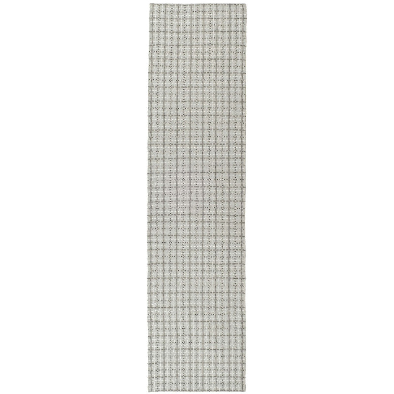 Adelmar Hand Woven Performance Geometric Rug, Runner 2' x 8'