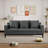 Upholstered Square Arm Sofa-178901103