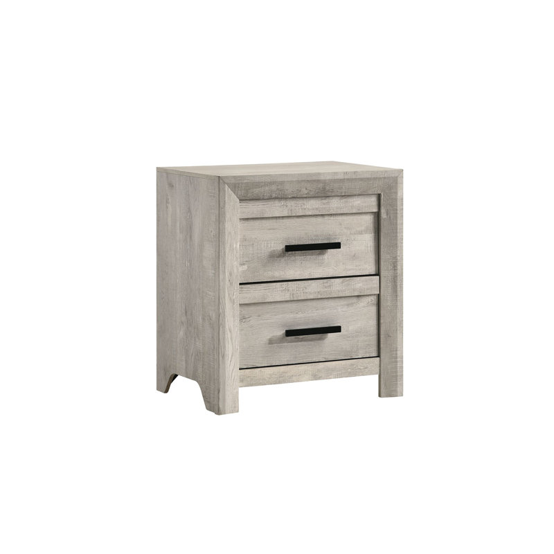Table de chevet l 24 po Zarrah, Chêne rustique