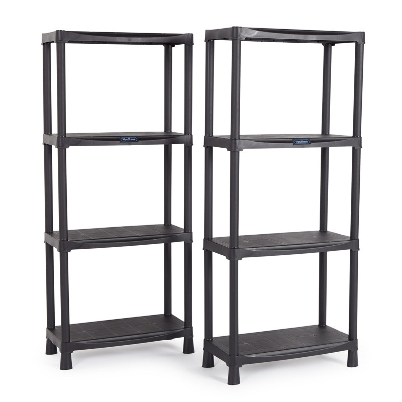 61cm W Plastic Shelving Unit