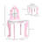 Rikwin Kids Vanity Table with Mirror