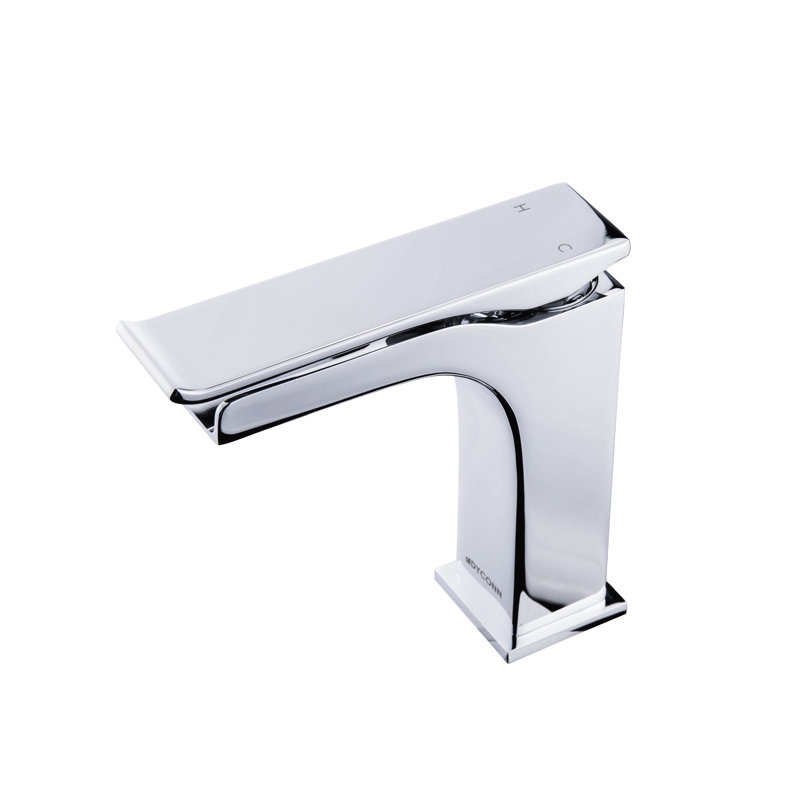Single-Hole Single-handle Bathroom Faucet, Chrome