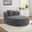 Chaise moderne avec 2 coussins de soutien-2140096491