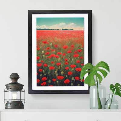 Poppy Field Vol.3 - Picture Frame Print