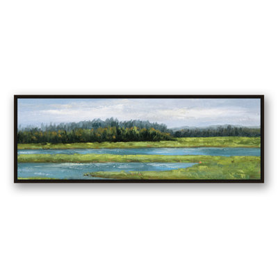 Les zones humides - Peinture