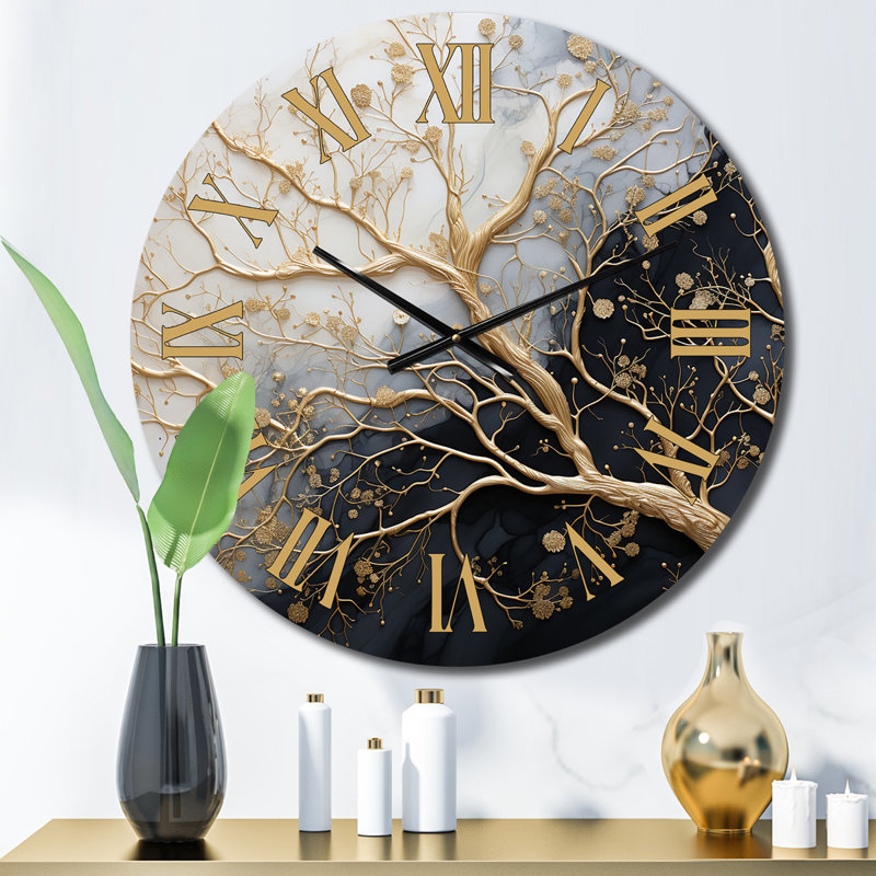 Horloge murale Golden Tree Tree, Moyenne
