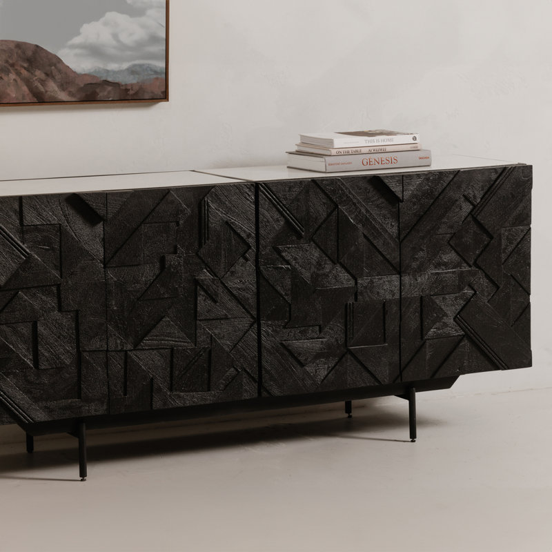 Dalia 72" Wide Mango Wood Sideboard