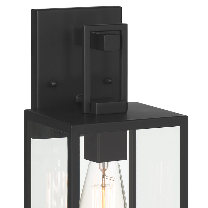 Steel Wall Light, 11.75" H x 6" W x 6.75" D
