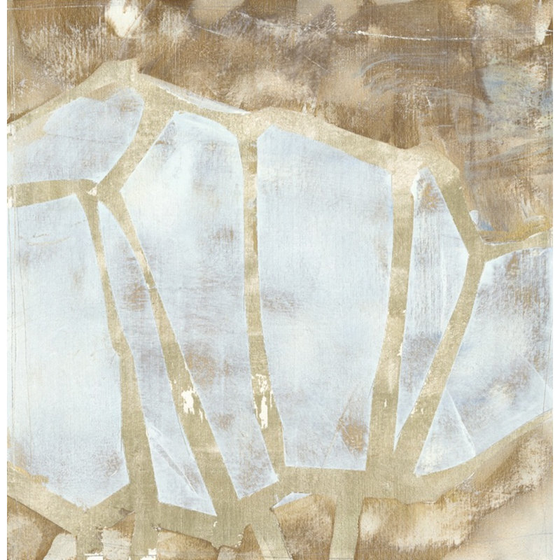 Crystalline 1 Print by Maeve Harris, Maple Framed, 36" H x 36" W