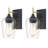 Breena 1-Light Dimmable Armed Sconce Wall Sconce-273655013