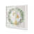 Cadre simple blanc opaque