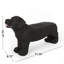 Banc pour chien, banc d'extérieur, noir mat + noir, aucun assemblage requis-645046462